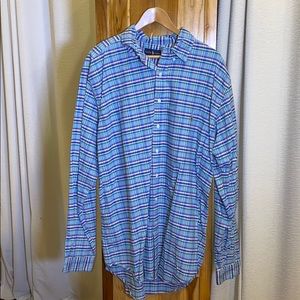 Men’s XLT Ralph Lauren plaid dress shirt